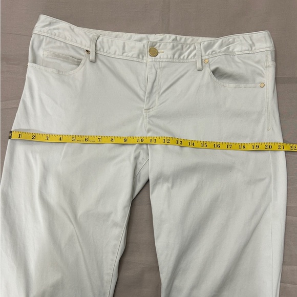 Lilly Pulitzer  Worth Skinny Jeans Pants White Size:14 - Picture 7 of 15